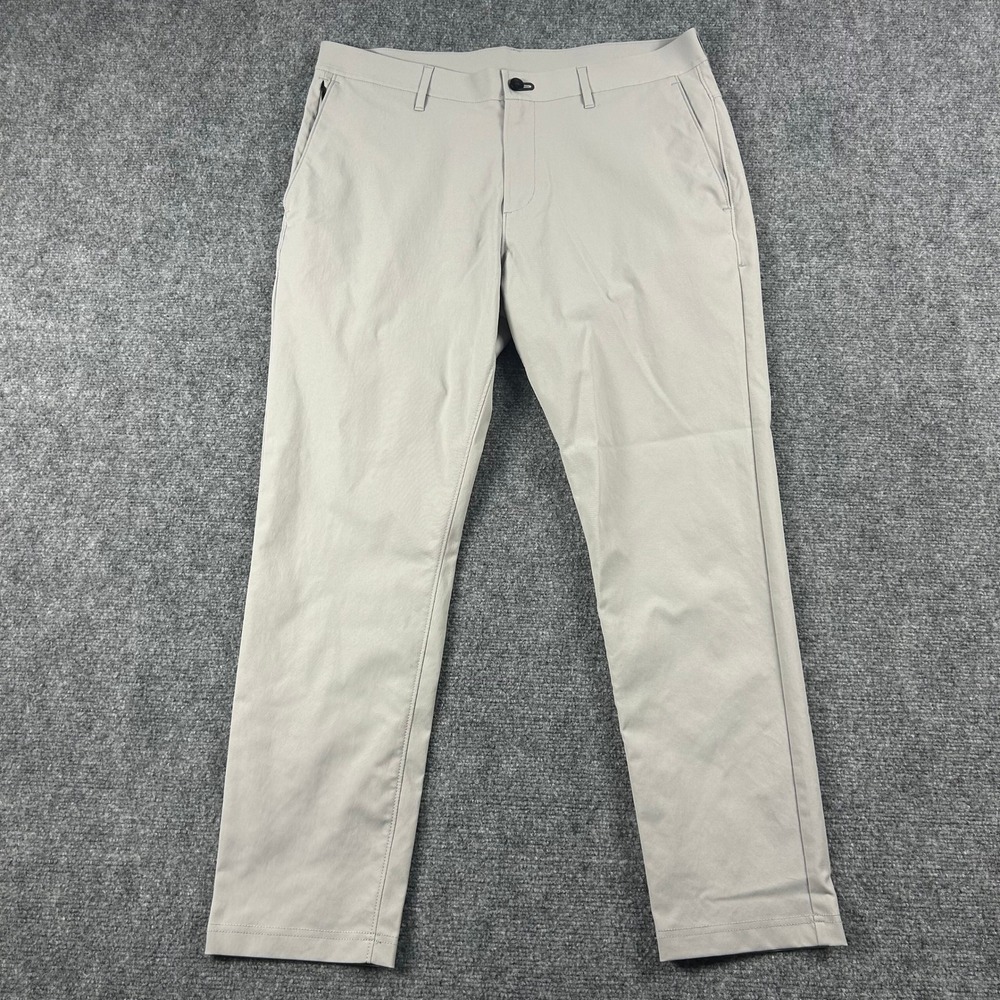 Public Rec Pants Mens 34x30 Grey Technical Work to‎ Play Stretch Performance